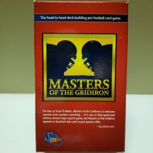 Masters of the Gridiron card game.
